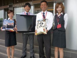 ６日初日は特に賞品が豪華