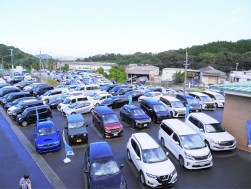 ヤードには多くの良質車が並んだ