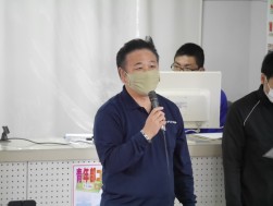 ＪＵ中四国の多田勇夫指導環境委員長が挨拶