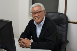 常に笑顔を絶やさない尾野社長