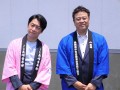 ＪＵ長崎ＡＡを盛り上げる田中青年部会長（写真左）と得丸流通委員長（写真右）