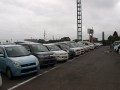 同会場の特色の軽自動車、約1,200台を揃えた