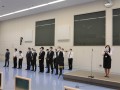 セレモニーでは濵田久美事務局長が挨拶