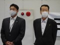 ＪＵ福岡のＡＡ事業をけん引する出口隆二流通委員長（写真左）と徳永理事長