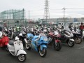 国内外で人気のスクーター、「カブ」からビッグバイクまで幅広くバイクを集荷