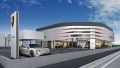 ポルシェセンター鹿児島の完成イメージパース図