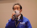 大峰社長は３１年前の開場からの感謝の気持ちを述べた