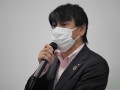 濱田会場長が挨拶に立った