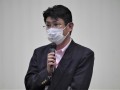 宮崎会場長が感謝の言葉を述べた