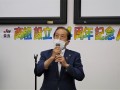 ＪＵ近畿の財藤会長が祝辞を述べた