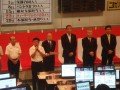 挨拶を行うＪＵ福島・川村会長