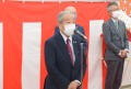 来賓を代表して挨拶を行うＪＵ中部・松本富男会長