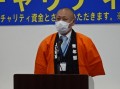 挨拶に立つ東山青年部会長