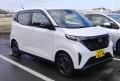 社用車として導入したＥＶの日産「サクラ」