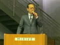 新年のあいさつに立つ伊藤社長