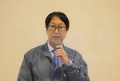 新美会場長があいさつを述べた