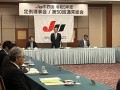 浜村会長代行があいさつ