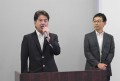 室田流通委員長が感謝の言葉を述べた