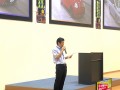 磯部会場長代行が感謝の言葉を述べた