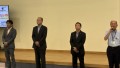 左から吉沢副理事長、遠山副理事長、塚田理事長、神保理事長