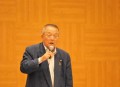 上田会長が力強いあいさつを述べた