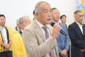 あいさつを述べるJU中販連・奥村流通委員長