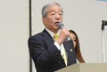 来賓を代表してあいさつを行うＪＵ中販連・松本筆頭副会長