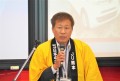 中尾流通委員長が会員の協力に対して感謝の言葉を述べた