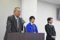 上田理事長があいさつ…