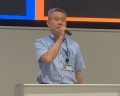 関谷会場長代行が登壇しあいさつ