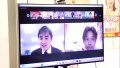   アップル藤沢辻堂店の後藤店長（右）　