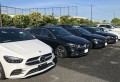 メルセデス・ベンツブランド車が並ぶ「ベンツコーナー」