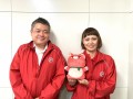 神元店長（左）と夏井 さん（右）