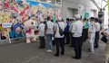 交通安全啓蒙活動に参加するキャピクル