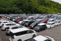 出品ヤードは満車に