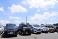 出品ヤードには良質車が多数並んだ
