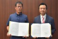 加藤会長・理事長（左）と吉澤代表理事（右）