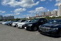 「特設ＢＭＷコーナー」出品車が並ぶ