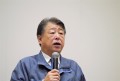 廣瀬会場長が感謝の言葉を述べた