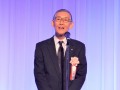 羽田社長が感謝の言葉を述べた