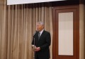 長崎整振の川上会長が祝辞を述べた