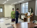 竣工式の神事を行った