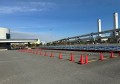 敷地内への新会場建設工事を開始