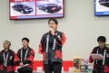 木場青年部会長があいさつを述べた