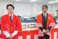 初荷イベントで来場会員を迎えた
