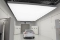 間接照明は２４００個のLEDライトを使用