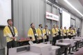 登壇するJU静岡青年部メンバー。左端に貫名青年部会長