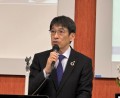 北口社長があいさつに登壇