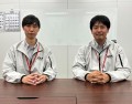 海老原さん（左）と橋本さん（右）
