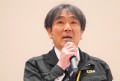 セリ開始前のセレモニーでは牟田会場長があいさつを述べた